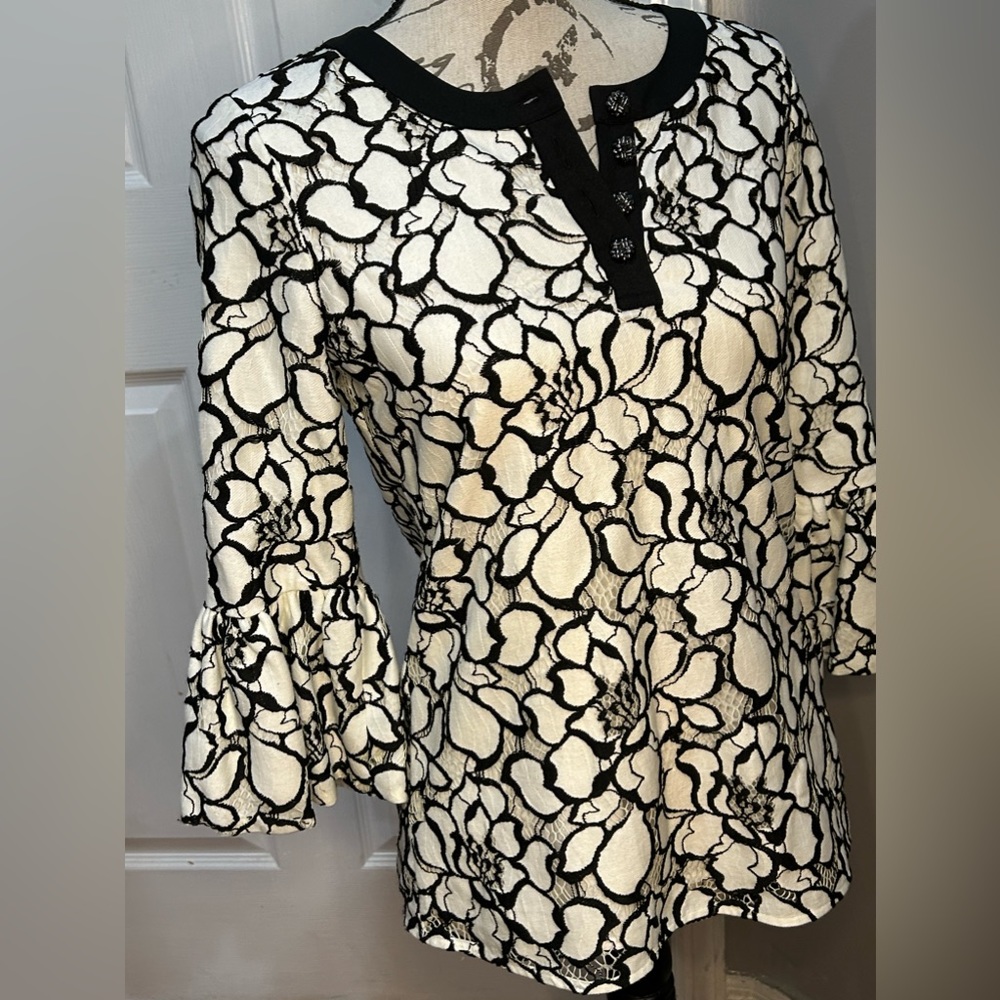 Karl Lagerfeld Lace Blouse Lined XS